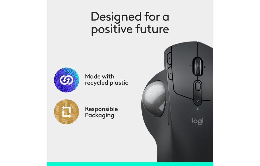 Logitech MX Ergo S Trackball - Graphite