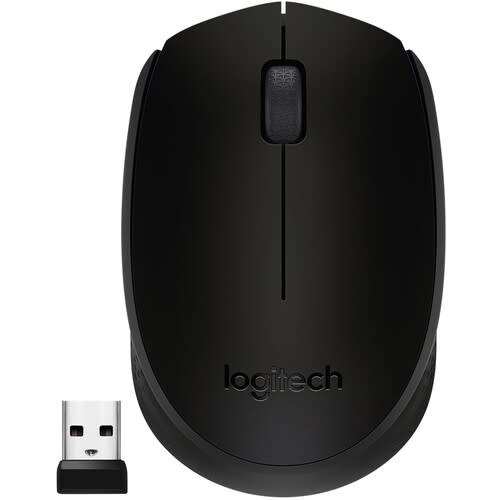 Logitech M170 Wireless Mouse - Black
