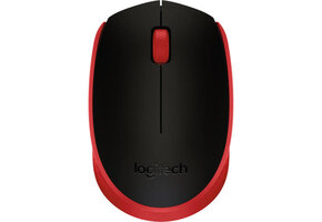 Logitech M170 Wireless Mouse - Red