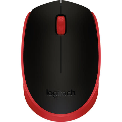 Logitech M170 Wireless Mouse - Red