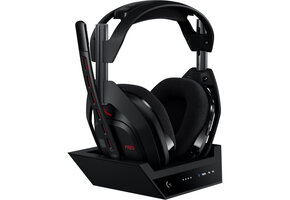Logitech - Astro A50 Gen 5 LIGHTSPEED Wireless Gaming Headset + Base Station for Xbox Series X|S, PS5, PC with PLAYSYNC  Black