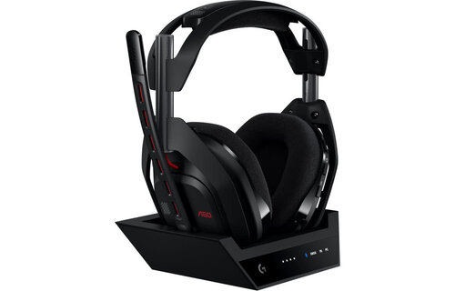 Logitech - Astro A50 Gen 5 LIGHTSPEED Wireless Gaming Headset + Base Station for Xbox Series X|S, PS5, PC with PLAYSYNC  Black