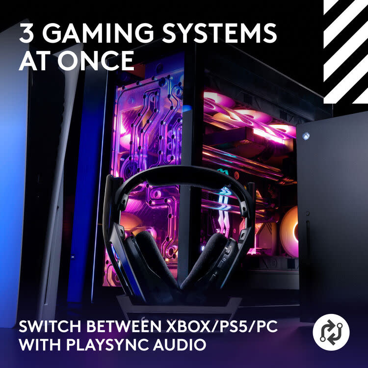 Logitech - Astro A50 Gen 5 LIGHTSPEED Wireless Gaming Headset + Base Station for Xbox Series X|S, PS5, PC with PLAYSYNC  Black