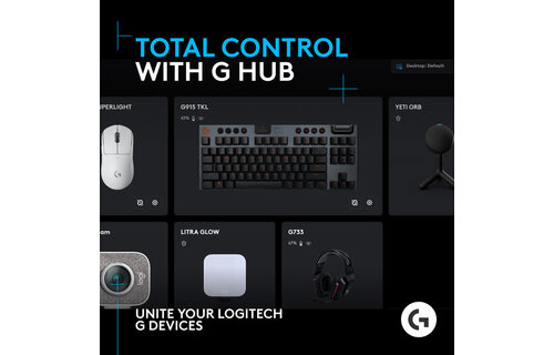 Logitech G Yeti Orb RCB USB-C Gaming  Microphone Black