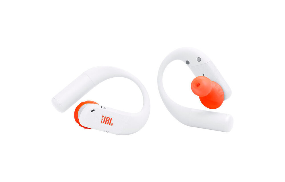 JBL Endurance Peak 4 Noise Cancelling  True Wireless Sports Earbuds White  (No returns once opened for In-Ear devices)