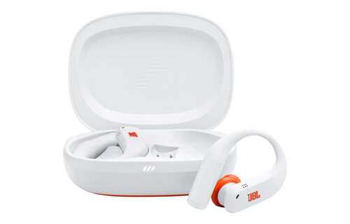 JBL Endurance Peak 4 Noise Cancelling  True Wireless Sports Earbuds White  (No returns once opened for In-Ear devices)
