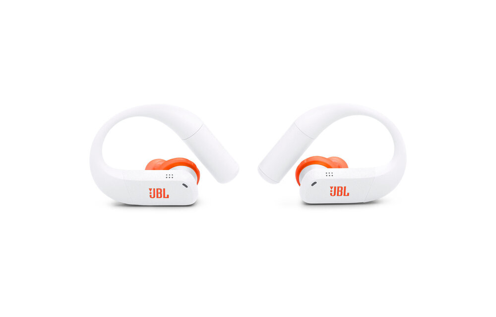 JBL Endurance Peak 4 Noise Cancelling  True Wireless Sports Earbuds White  (No returns once opened for In-Ear devices)