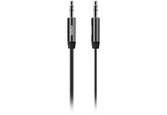 Belkin Stereo MIXIT 3’ Flat Audio 3.5mm to 3.5mm - Black