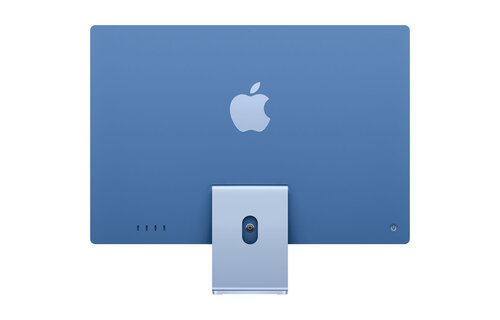 Apple 24" iMac, Blue, 4.5K (4480 x 2520) Display,  M4 (10-Core CPU, 10-Core GPU), 24GB, 512GB, macOS (late 2024)