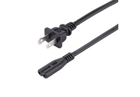 StarTech Power Cord for Apple TV/Mac Mini Black 6ft