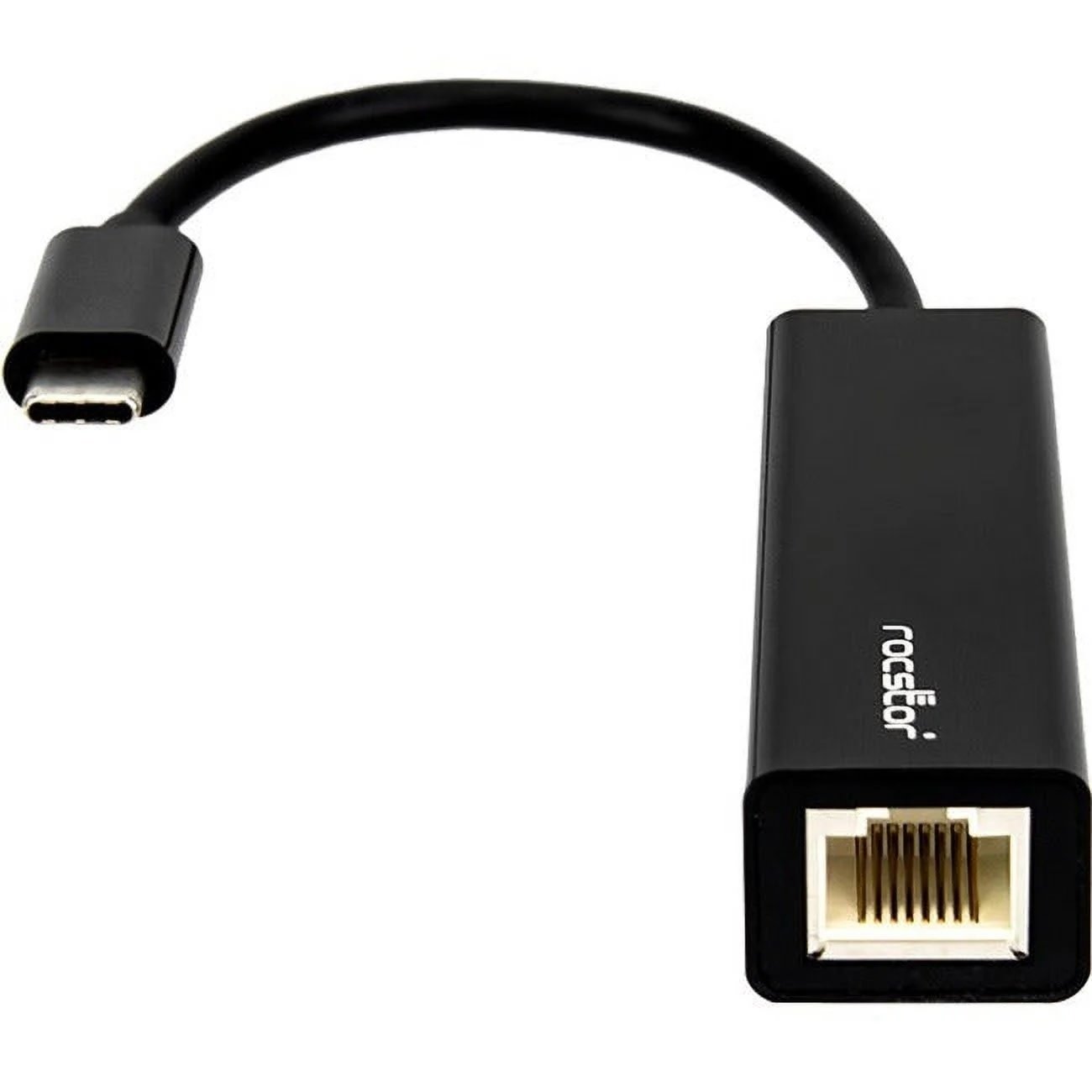 Rocstor Portable USB-C to Gigabit Ethernet Adapter  (Y10A174-B1)