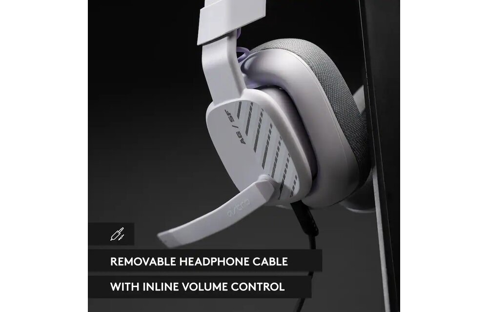 Logitech ASTRO Gaming A10 Gen 2 Wired Gaming Headset Cross Platform - Gray