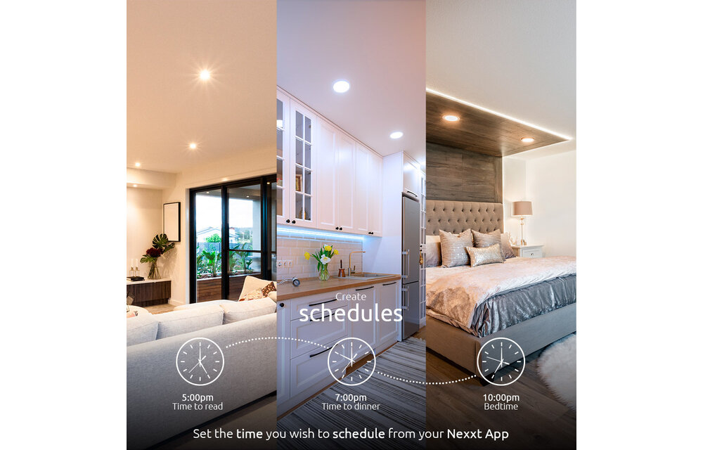Nexxt Home - Smart WiFi slim LED  downlight