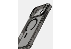 ItSkins Supreme R Clear Case with MagSafe for iPhone 17 Pro  - Graphite and Graphite Print