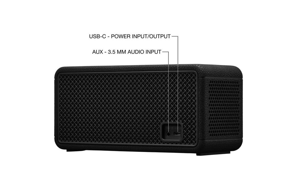 Marshall Middleton II Bluetooth Speaker Black/Brass