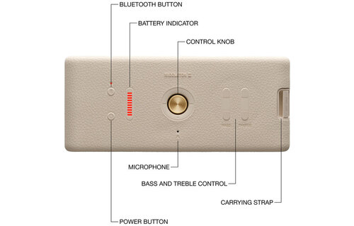 Marshall Middleton II Bluetooth Speaker Cream