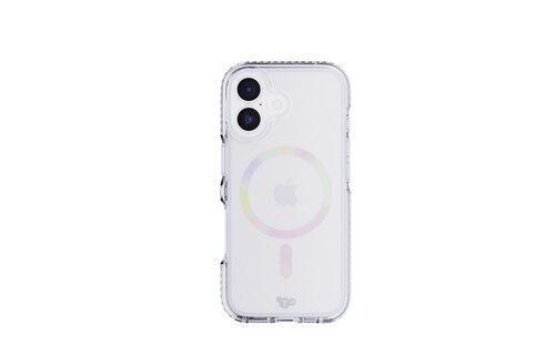 Tech21 Evo Crystal Case with Magsafe for iPhone 17 Iridescent