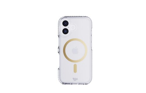 Tech21 Evo Crystal Case with Magsafe for iPhone 17 Metallic Gold