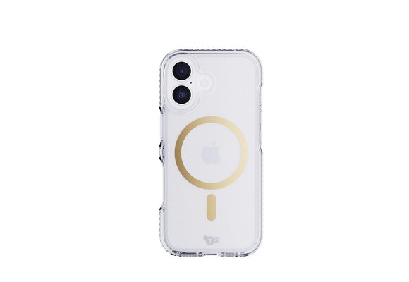Tech21 Evo Crystal Case with Magsafe for iPhone 17 Metallic Gold