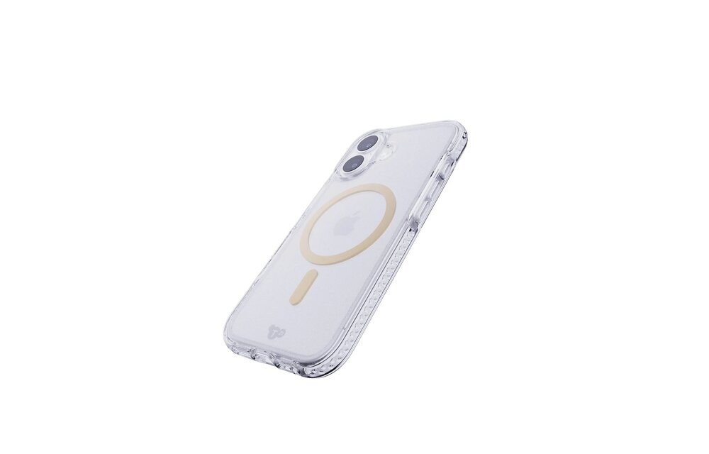 Tech21 Evo Crystal Case with Magsafe for iPhone 17 Metallic Gold