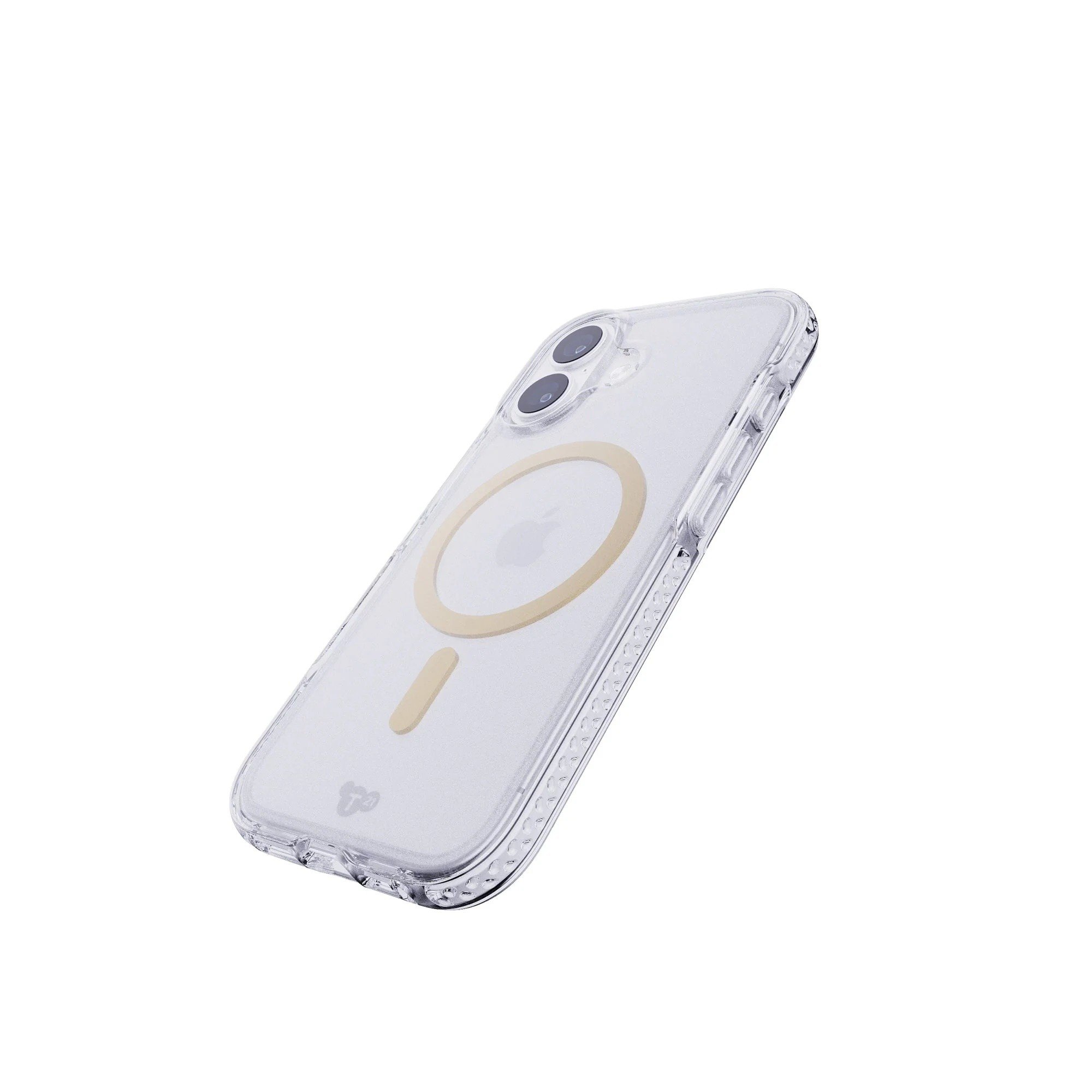 Tech21 Evo Crystal Case with Magsafe for iPhone 17 Metallic Gold