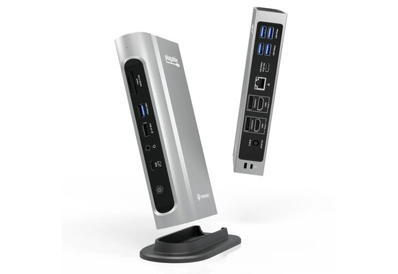 Plugable Thunderbolt™ 4 and USB-C Quad Display Dock with 100W Host Charging (16 ports) | TBT4-UDZ