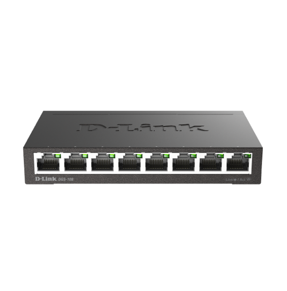 D-Link 8-Port Unmanaged Gigabit Ethernet Switch