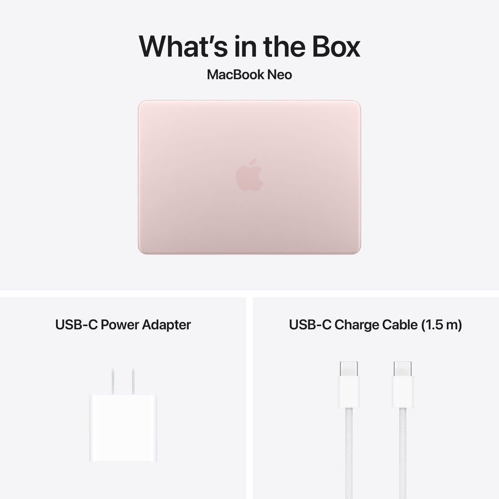 Apple MacBook Neo | 13" | A18 Pro | 8GB | 256GB | No TouchID | macOS | Blush