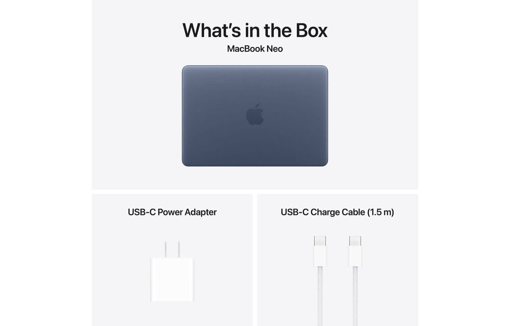 Apple MacBook Neo | 13" | A18 Pro | 8GB | 512GB | TouchID | macOS | Indigo