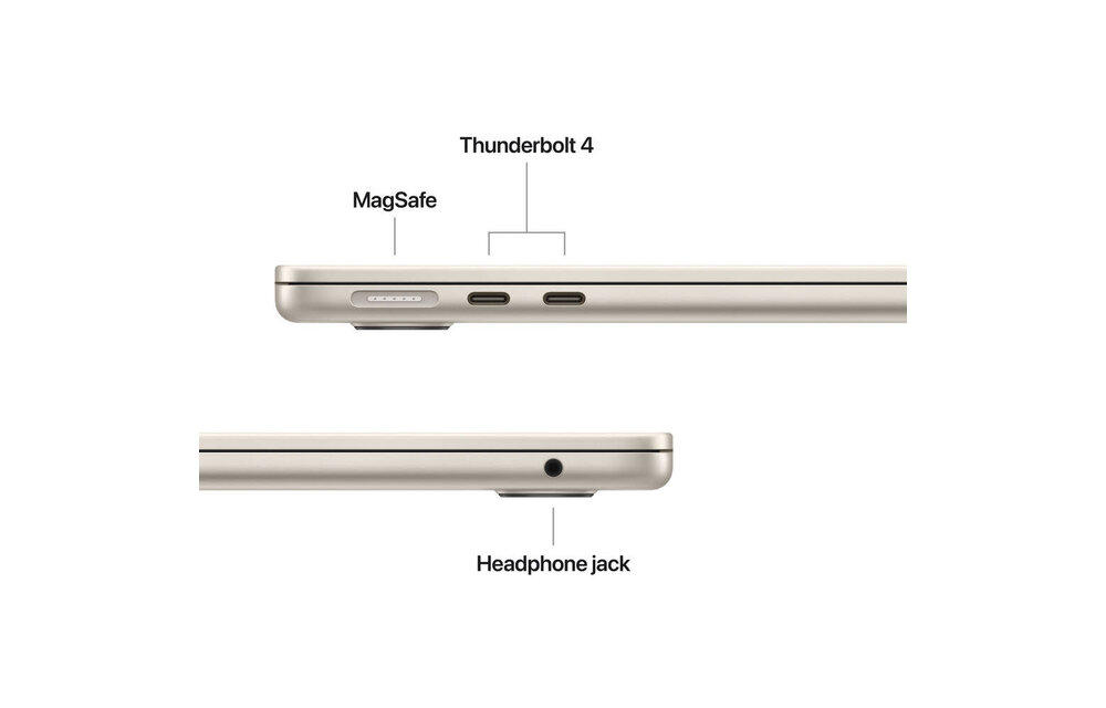 Apple MacBook Air | 13" | M5 | 10-core CPU and 8-core GPU | 16GB | 512GB | MacOS | Starlight