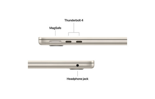 Apple MacBook Air | 13" | M5 | 10-core CPU and 8-core GPU | 16GB | 512GB | MacOS | Starlight