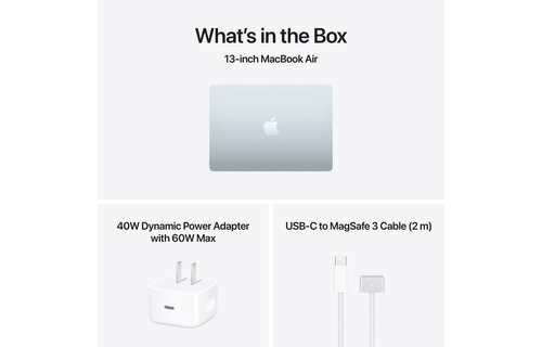Apple MacBook Air | 13.6" | M5 | 10-core CPU and 8-core GPU | 16GB | 512GB | MacOS | Sky Blue