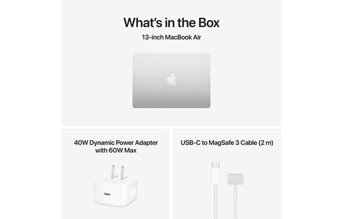 Apple MacBook Air | 13.6" | M5 | 10-core CPU and 10-core GPU | 24GB | 1TB | MacOS | Silver