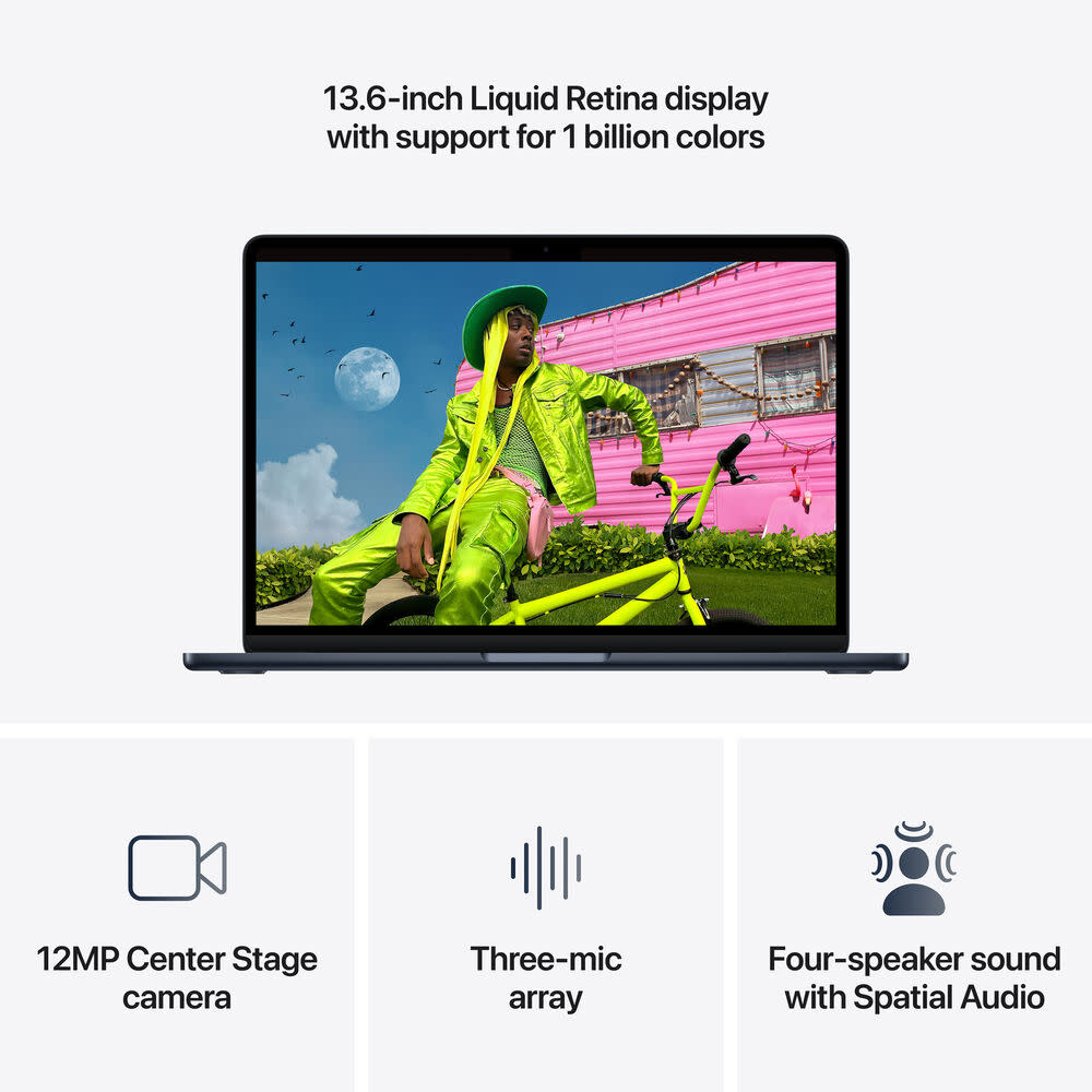Apple MacBook Air | 13.6" | M5 | 10-core CPU and 10-core GPU | 24GB | 1TB | MacOS | Midnight