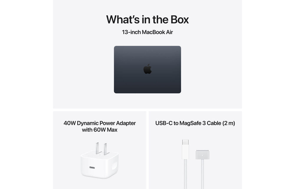 Apple MacBook Air | 13.6" | M5 | 10-core CPU and 10-core GPU | 24GB | 1TB | MacOS | Midnight