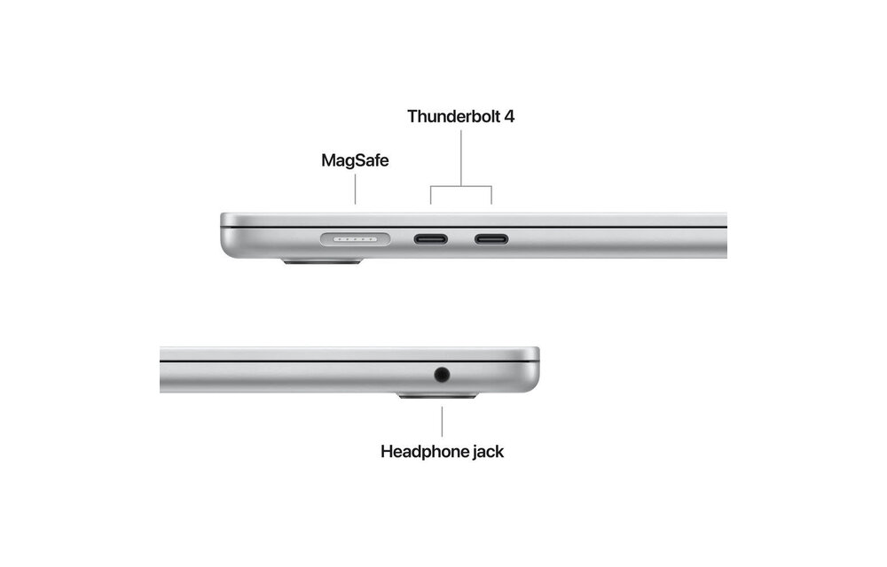 Apple MacBook Air | 15.3" | M5 | 10-core CPU and 10-core GPU | 16GB | 512GB | MacOS | Silver