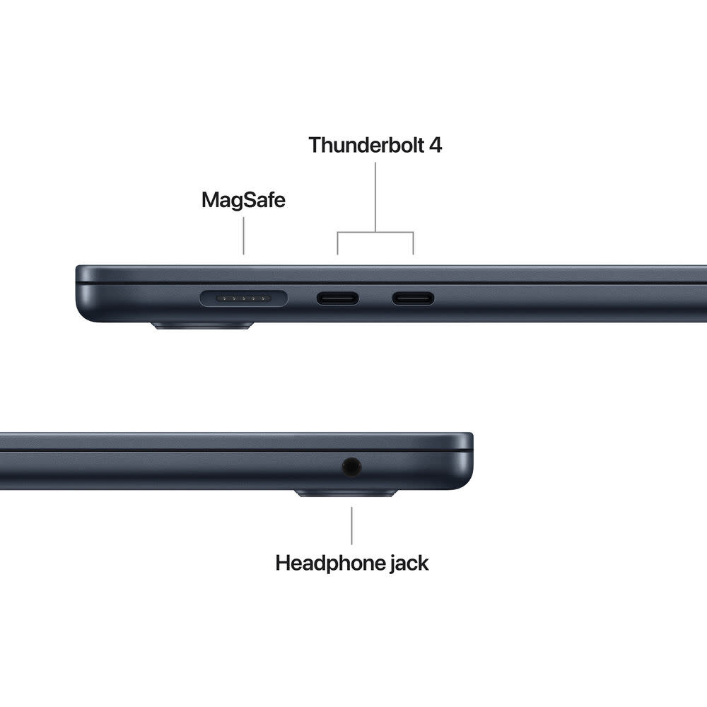 Apple MacBook Air | 15.3" | M5 | 10-core CPU and 10-core GPU | 16GB | 512GB | MacOS | Midnight