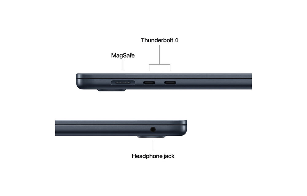 Apple MacBook Air | 15" | M5 | 10-core CPU and 10-core GPU | 16GB | 1TB | MacOS | Midnight