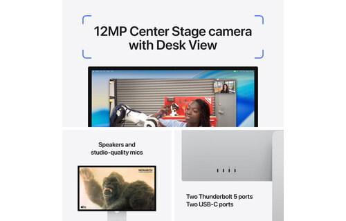 Apple Studio Display | 27" | Standard Glass | Tilt adjustable stand