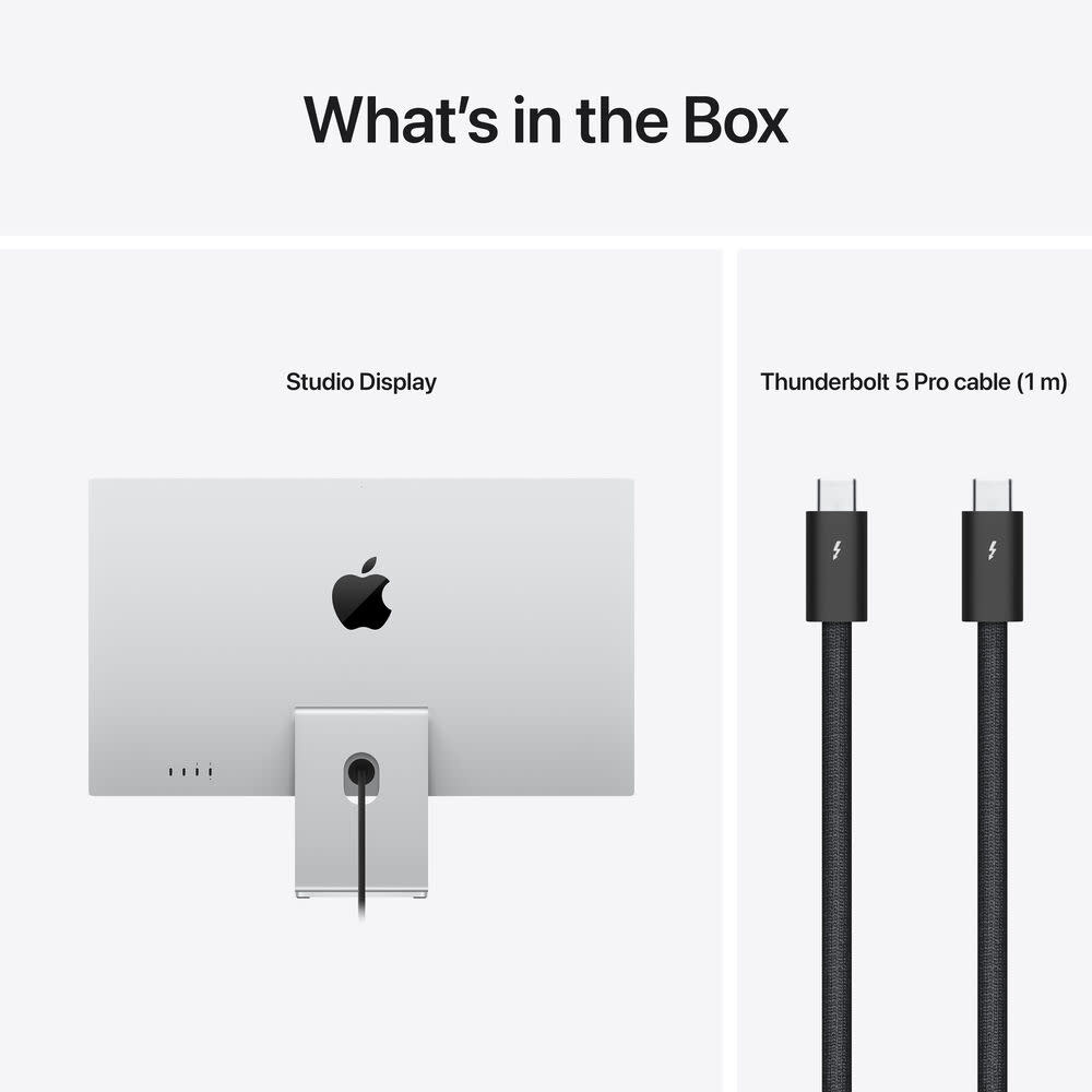 Apple Studio Display | 27" | Nano-texture Glass | Tilt adjustable stand