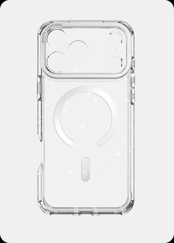 Avana Starlight Case with MagSafe for 17 Pro Max - Starlight Silver