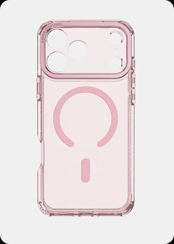 Avana Starlight Case with MagSafe for 17 Pro Max - Starlight Pink