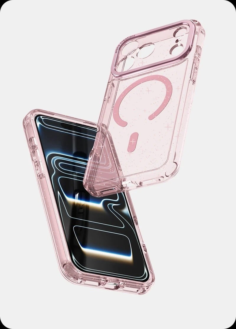 Avana Starlight Case with MagSafe for 17 Pro Max - Starlight Pink