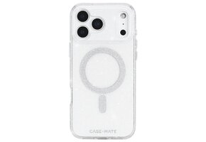 Case-Mate Sheer Twinkle Silver Case with Magsafe for iPhone 17 Pro Max