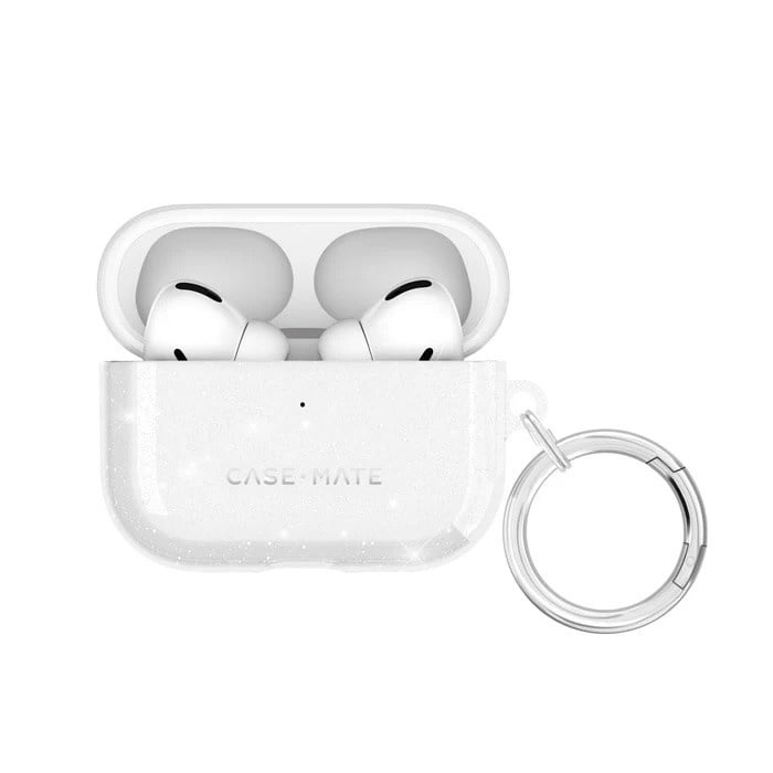 Case-Mate Case for AirPods Pro 3rd gen ONLY SheerTwinkle Silver