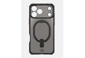 ItSkins Hybrid R Vapor Stand Case with MagSafe for iPhone 17 Pro Max - Smoke