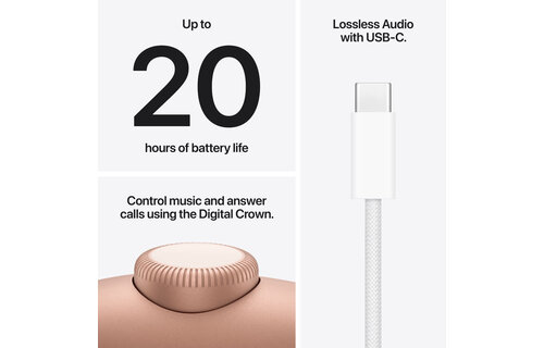 Apple AirPods Max 2 Wireless Over-Ear Closed-Back Headphones | Orange