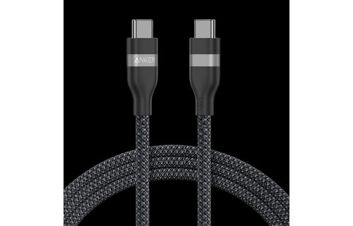 Anker 240w Braided Upcycle USB-C to USB-C Cable 2m Black Stone