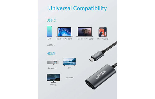 Anker 310 USB-C to HDMI Adapter  4K 60Hz