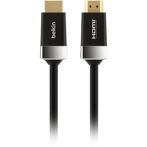 Belkin Advanced Series High Speed w/ Ethernet HDMI Cable 4K/Ultra HD Compatible - 6ft Black